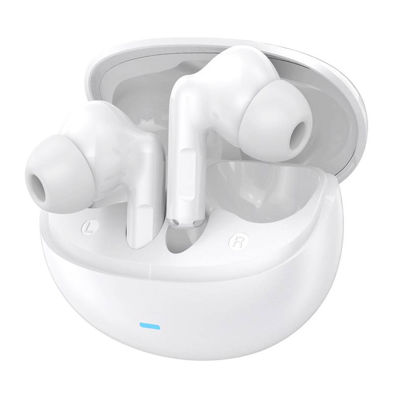 Celebrat earphones με θήκη φόρτισης W80, True Wireless, 13mm, 30/230mAh, λευκά Celebrat earphones με θήκη φόρτισης W80, True Wireless, 13mm, 30/230mAh, λευκά
