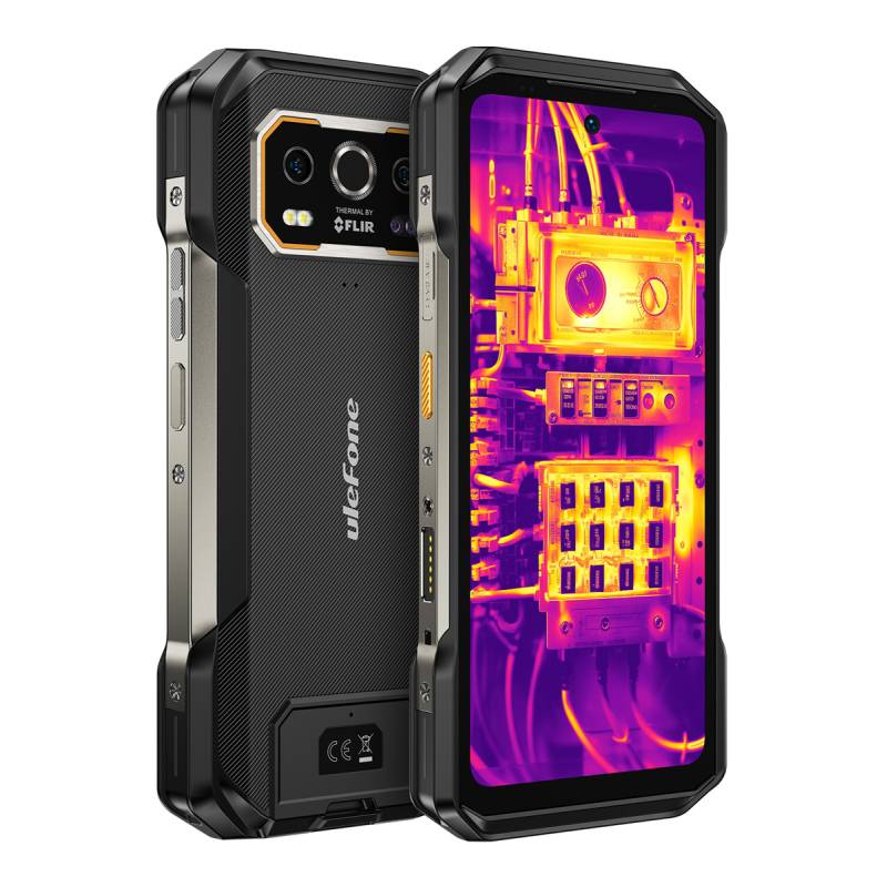 Ulefone smartphone Armor 27T Pro Plus, 6.78", 12/256GB, 5G, 10600mAh, FLIR 3.5, IP68/IP69K, μαύρο