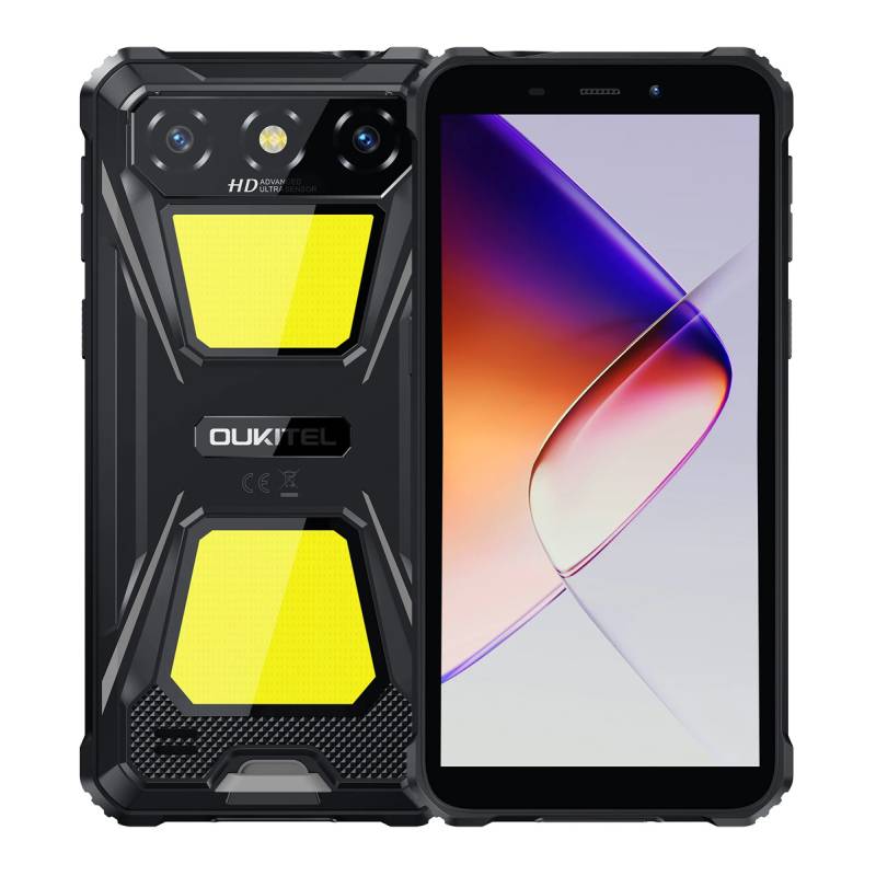 Oukitel smartphone G5, 6", 4/256GB, 6300mAh, IP68/IP69K/MIL-STD 810H, μαύρο
