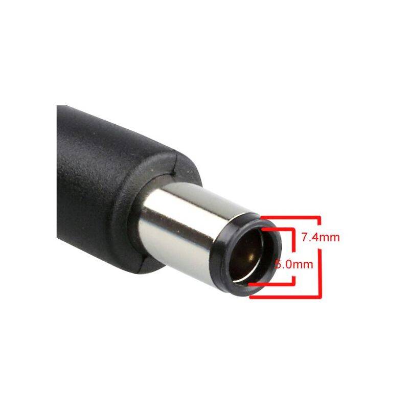 Powertech αντάπτορας για φορτιστή laptop M9 για Dell 7.4x5mm, 19.5V, μαύρος – φωτογραφία 2