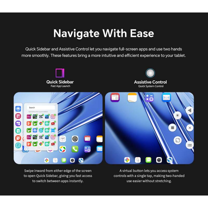 Teclast tablet T65, 13.4", 6/128GB, 4G, Android 15, 8000mAh, γκρι – φωτογραφία 3