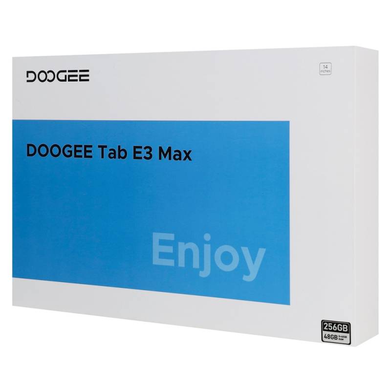 Doogee tablet Tab E3 Max, 14", 8/256GB, 4G, Android 16, 13500mAh, γκρι – φωτογραφία 6