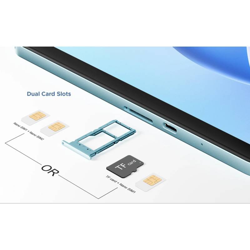 Doogee tablet Tab G6, 11", 6/256GB, 4G, Android 15, 8000mAh, γκρι – φωτογραφία 3