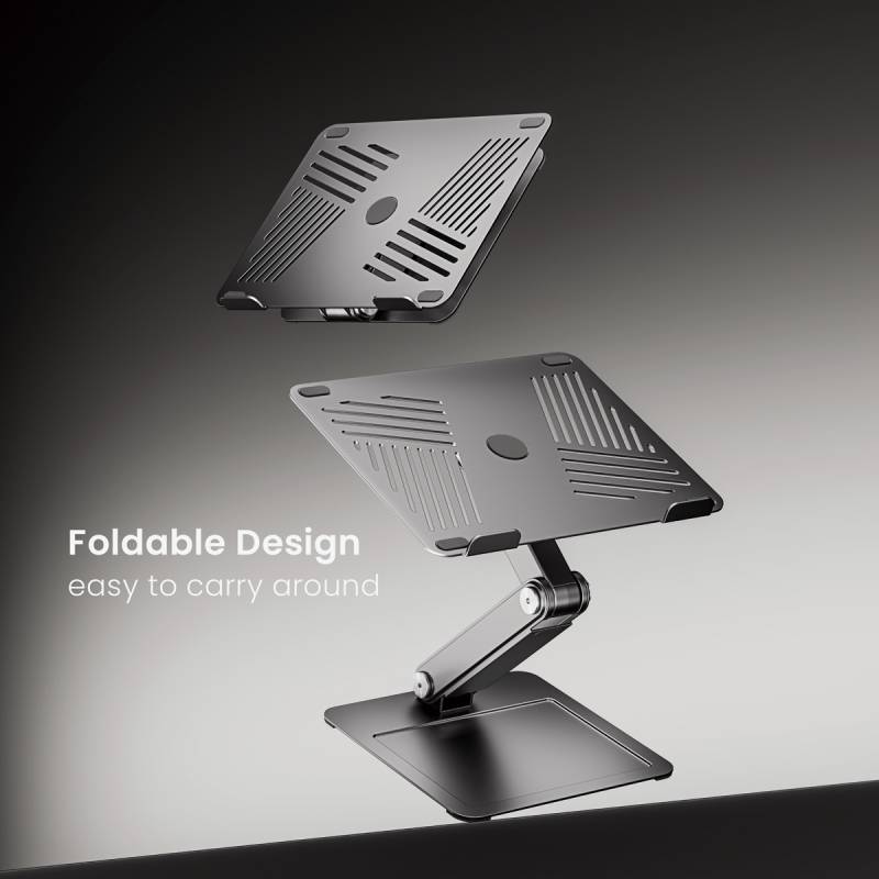 Brateck μεταλλική βάση για laptop LPS09-02, 11~17", foldable, γκρι – φωτογραφία 2