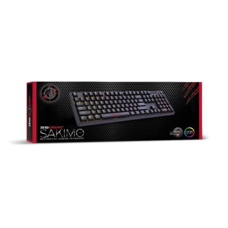 Ενσύρματο Μηχανικό Πληκτρολόγιο Gaming RGB Zeroground KB-3900G SAKIMO v2.0 – φωτογραφία 3