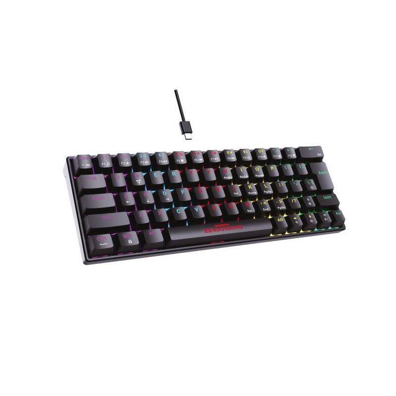 Ενσύρματο Μηχανικό Πληκτρολόγιο RGB Zeroground KB-3600G TORII v2.0 – φωτογραφία 2