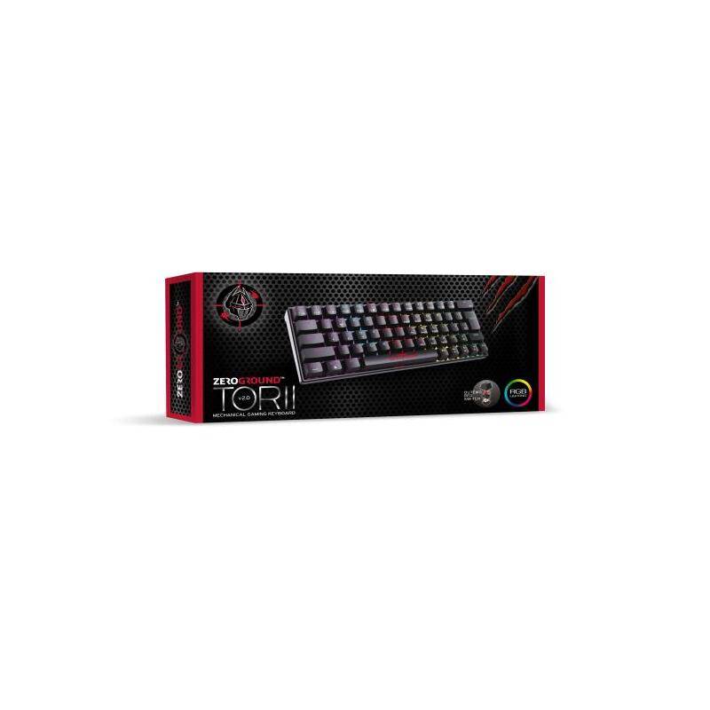Ενσύρματο Μηχανικό Πληκτρολόγιο RGB Zeroground KB-3600G TORII v2.0 – φωτογραφία 3