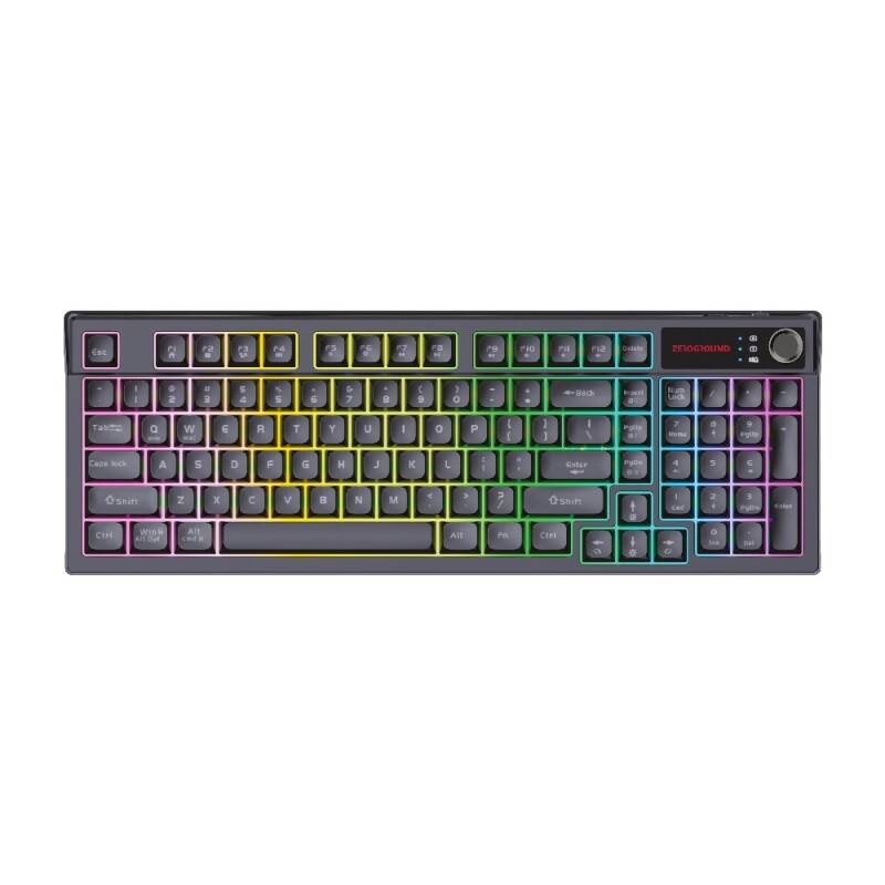 Ενσύρματο Πληκτρολόγιο Gaming RGB Zeroground KB-3800G HANZO v3.0 – φωτογραφία 2