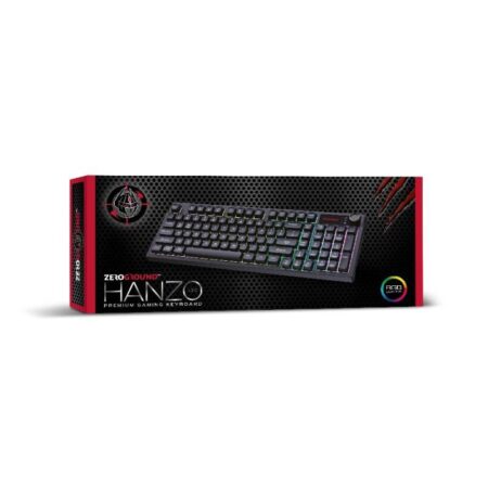 Ενσύρματο Πληκτρολόγιο Gaming RGB Zeroground KB-3800G HANZO v3.0 – φωτογραφία 3