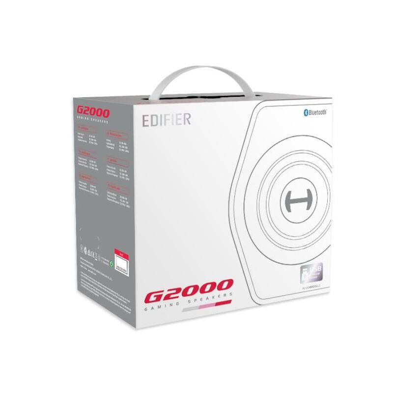 Ηχεία Gaming RGB Edifier G2000 Κόκκινο – φωτογραφία 3