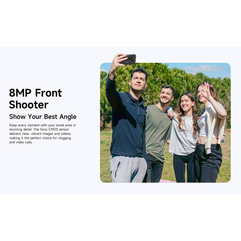 Ulefone smartphone RugKing 4 Pro, 6.56", 8/128GB, 10200mAh, IP68/IP69K/MIL-STD-810H, μαύρο – φωτογραφία 4