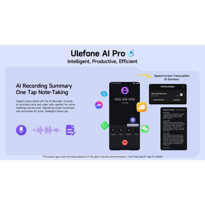 Ulefone smartphone RugKing 5 Pro, 6.78", 8/256GB, 20000mAh, IP68/IP69K/MIL-STD-810H, μαύρο – φωτογραφία 5