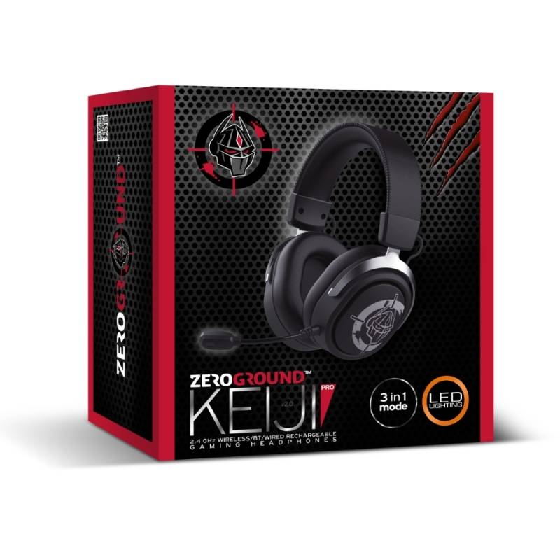 Ακουστικά Κεφαλής Gaming RGB USB 7.1 Zeroground HD-3900WG KEIJI PRO v2.0 – φωτογραφία 3