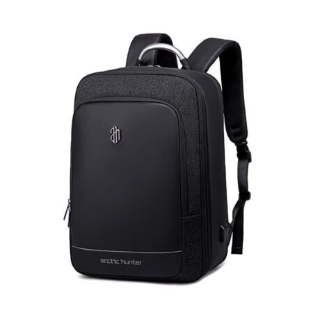 Arctic Hunter τσάντα πλάτης B00227L με θήκη laptop 17", 41L, USB, μαύρη
