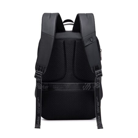 Arctic Hunter τσάντα πλάτης B00487 με θήκη laptop 15.6", λουκέτο TSA, 22L, μαύρη – φωτογραφία 8