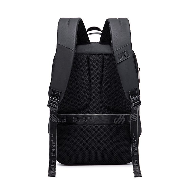 Arctic Hunter τσάντα πλάτης B00487 με θήκη laptop 15.6", λουκέτο TSA, 22L, μαύρη – φωτογραφία 8