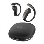 Celebrat earphones με θήκη φόρτισης W84, OWS, 13mm, 30/300mAh, μαύρα