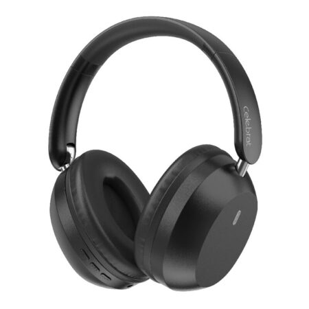 Celebrat headphones A43, ασύρματα & ενσύρματα, 40mm, 300mAh, μαύρα