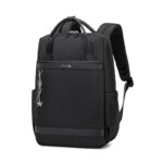 Chantria γυναικεία τσάντα πλάτης CB00639 με θήκη laptop 14", 12.5L, μαύρη