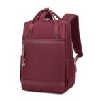 Chantria γυναικεία τσάντα πλάτης CB00639 με θήκη laptop 14", 12.5L, κόκκινη