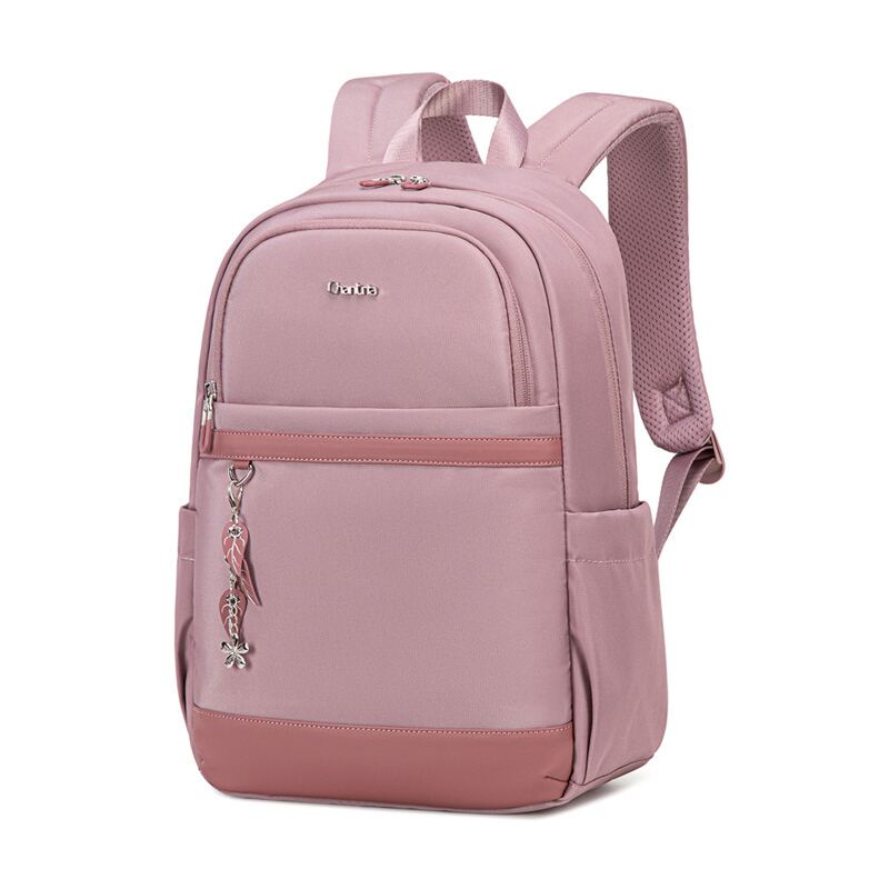 Chantria γυναικεία τσάντα πλάτης CB00648 με θήκη laptop 14.3L", 14L, μωβ