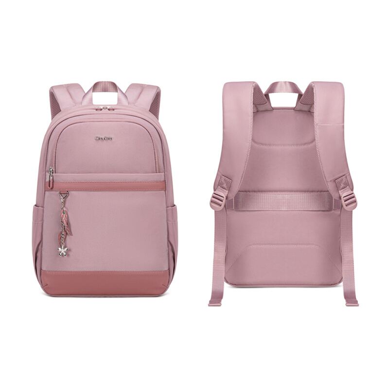 Chantria γυναικεία τσάντα πλάτης CB00648 με θήκη laptop 14.3L", 14L, μωβ – φωτογραφία 5