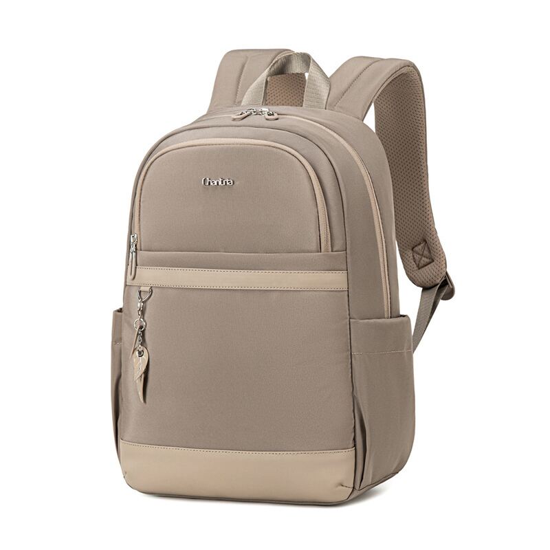 Chantria γυναικεία τσάντα πλάτης CB00648 με θήκη laptop 14", 14.3L, χακί