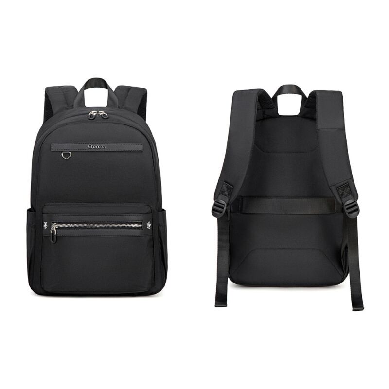 Chantria γυναικεία τσάντα πλάτης CB00649 με θήκη laptop 14", 14.3L, μαύρη – φωτογραφία 5