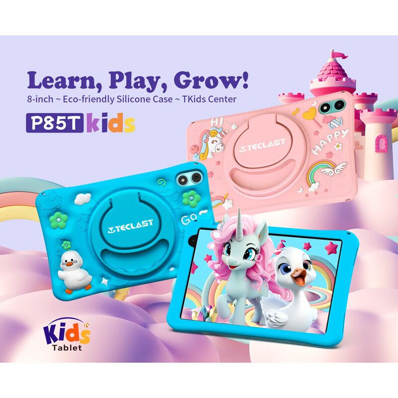 Teclast tablet P85T Kids, 8" HD, 4/64GB, Android 14, 5000mAh, μπλε – φωτογραφία 2