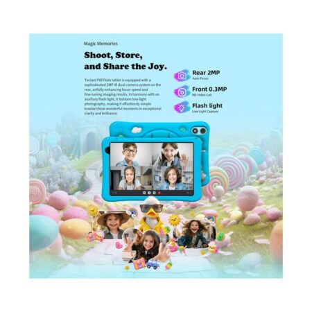 Teclast tablet P85T Kids, 8" HD, 4/64GB, Android 14, 5000mAh, μπλε – φωτογραφία 4
