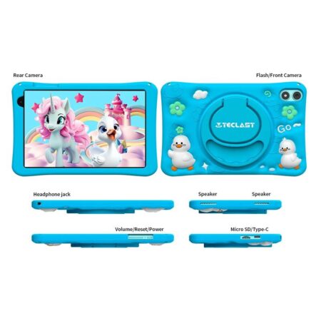 Teclast tablet P85T Kids, 8" HD, 4/64GB, Android 14, 5000mAh, μπλε – φωτογραφία 5