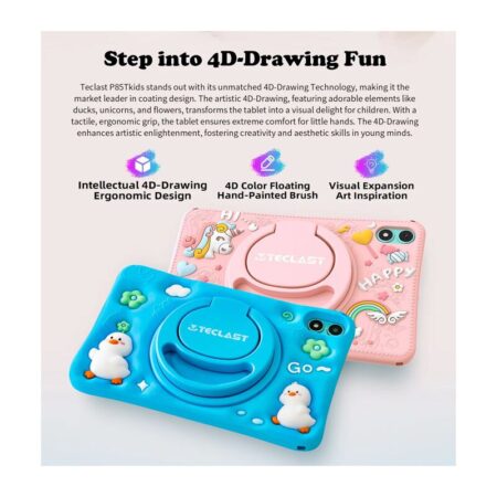 Teclast tablet P85T Kids, 8" HD, 4/64GB, Android 14, 5000mAh, μπλε – φωτογραφία 9